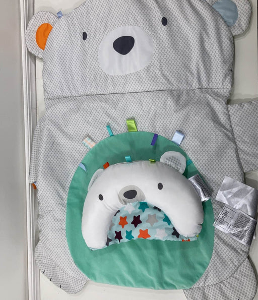 used Bright Starts Tummy Time Prop & Play Mat, Bear