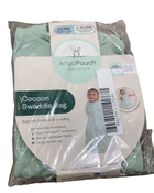 used ErgoPouch Cocoon Swaddle Bag, 0.2 TOG, 0-3M, Sage