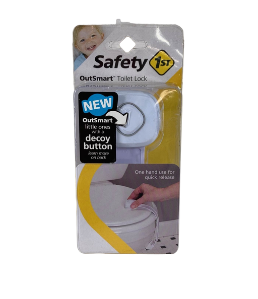 used Safety 1st Push Button Toilet Lock