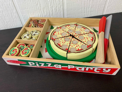 used Melissa & Doug Pizza Party Play Set