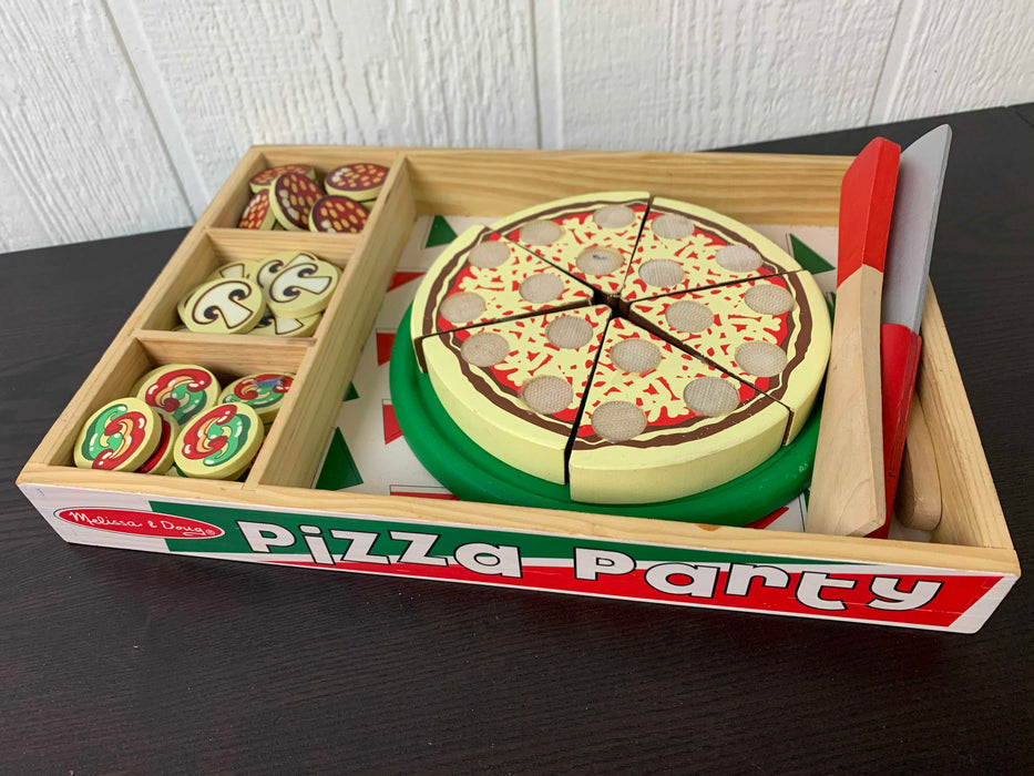 used Melissa & Doug Pizza Party Play Set