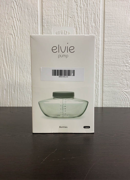 used Elvie 5 oz. Breast Pump Bottles, 3 Pk