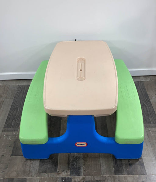 secondhand Little Tikes Easy Store Picnic Table