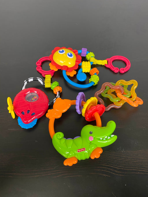 used BUNDLE Teething And Grasping Toys