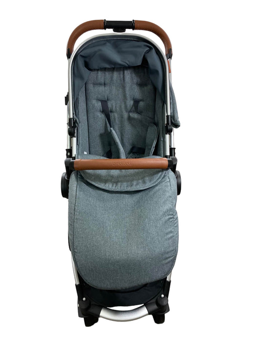 secondhand Mompush Ultimate 2 Baby Stroller, 2021, Grey with Silver Frame