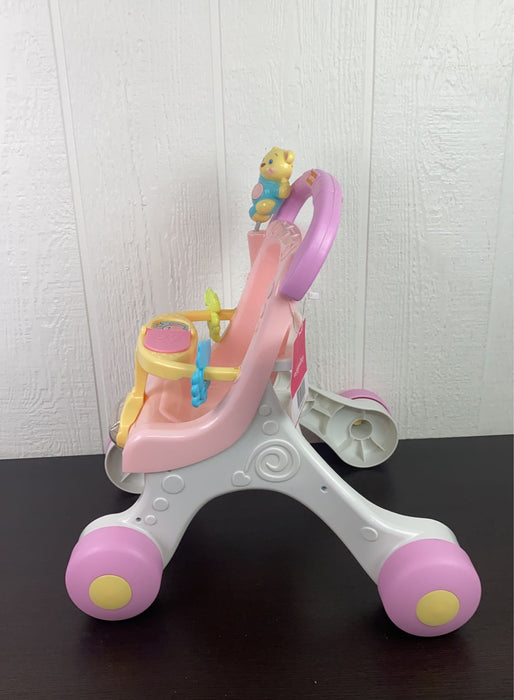 secondhand Fisher Price Brilliant Basics Stroll Along Walker