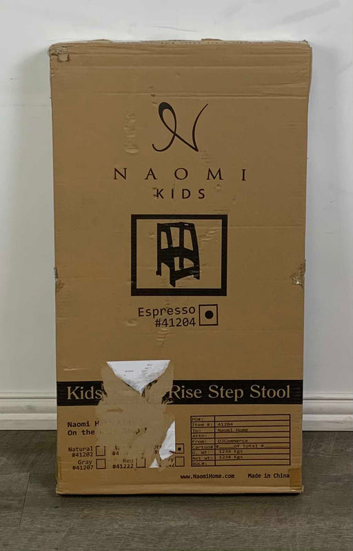 used Naomi Home Kids On The Read Kitchen Step Stool, Espresso