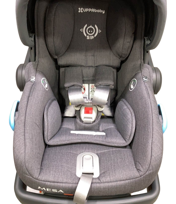 secondhand UPPAbaby MESA Infant Car Seat, 2019, Jordan (Charcoal Melange)