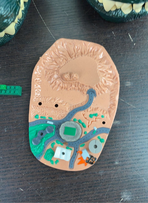 secondhand Godzilla Head Mini Micro Battle Playset