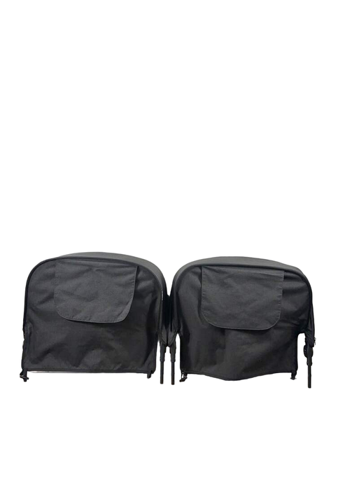 Shop Wonderfold Retractable Stroller Canopy, 2 Pack, W4 Series, Black at GoodBuy Gear