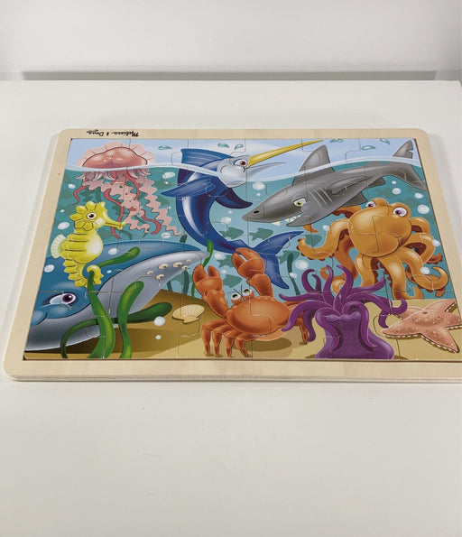 used Melissa & Doug 24-Piece Wooden Jigsaw Puzzle