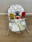 used Fisher Price Baby Bouncer, Geo Meadow