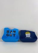 Shop Bella Tunno Bibs, 2 Pack, Blue Hangry at GoodBuy Gear