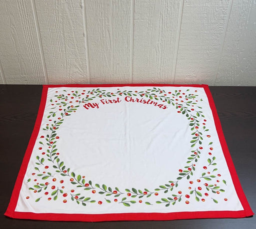 used Baby Essentials First Christmas Photo Blanket