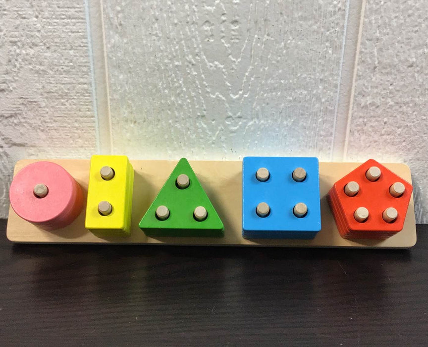 Shop Gentianlai Wooden Color Recognition & Shape Sorter at GoodBuy Gear