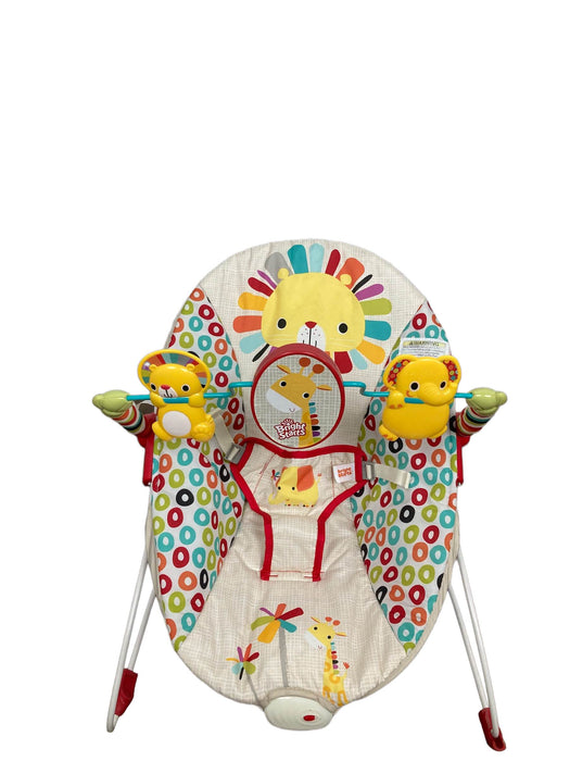secondhand Bright Starts Vibrating Bouncer, Playful Pinwheels