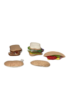 used Melissa & Doug Felt Play Food Sandwich Set