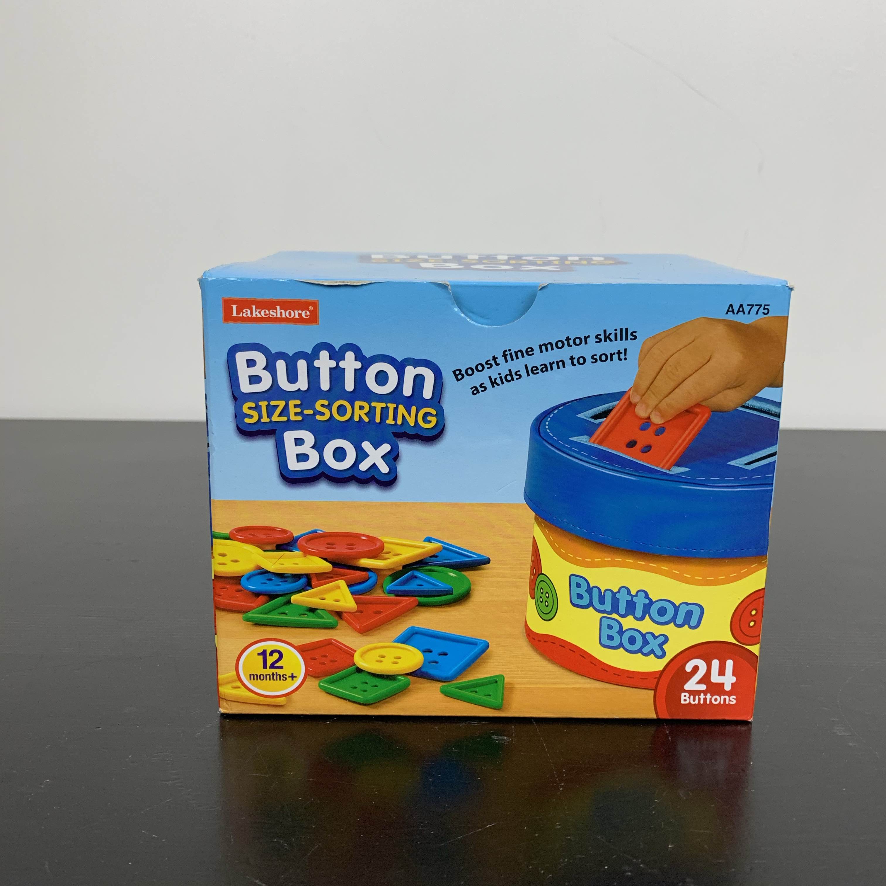 Lakeshore Button Size-Sorting Box