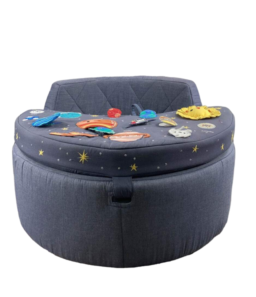 used Crate & Kids Busy Baby Activity Chair, Deep Space