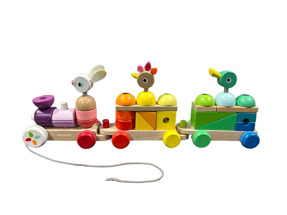 used Janod Zigolos Giant Multicolor Train