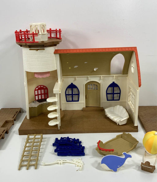 secondhand Sylvanian Families Starry Point Lighthouse