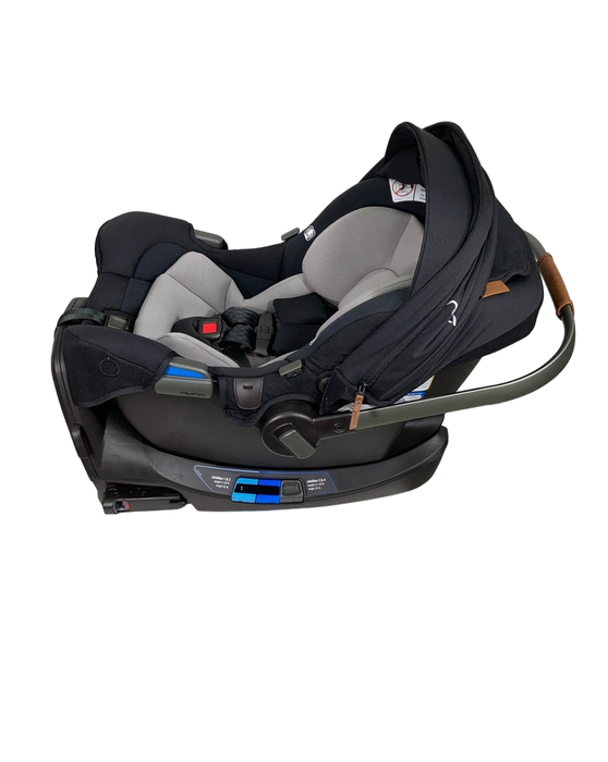 Nuna PIPA rx Infant Car Seat, 2023, Caviar