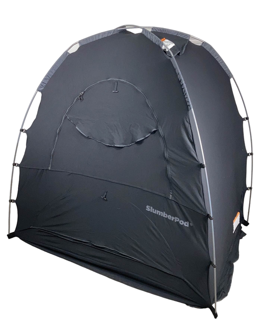 used SlumberPod 3.0 Sleep Canopy, Black with Grey Accents