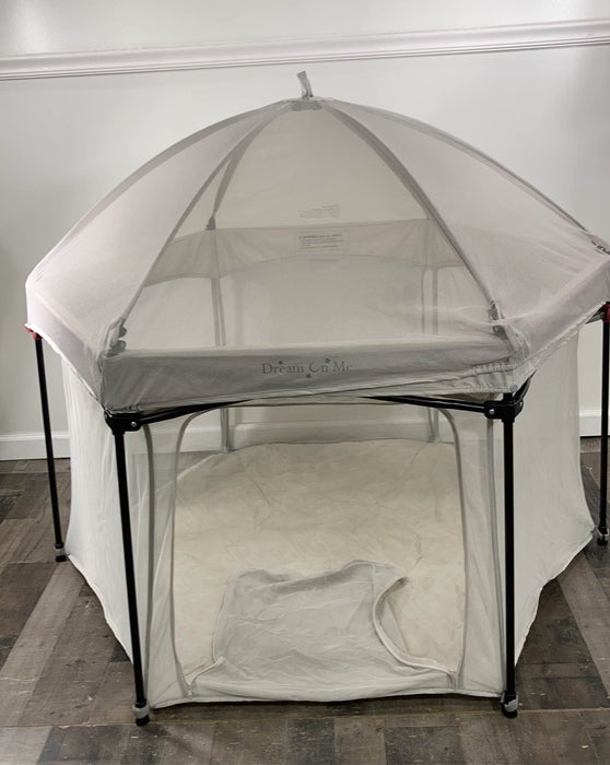 Shop Dream On Me Onyx Playpen Set with Canopy at GoodBuy Gear