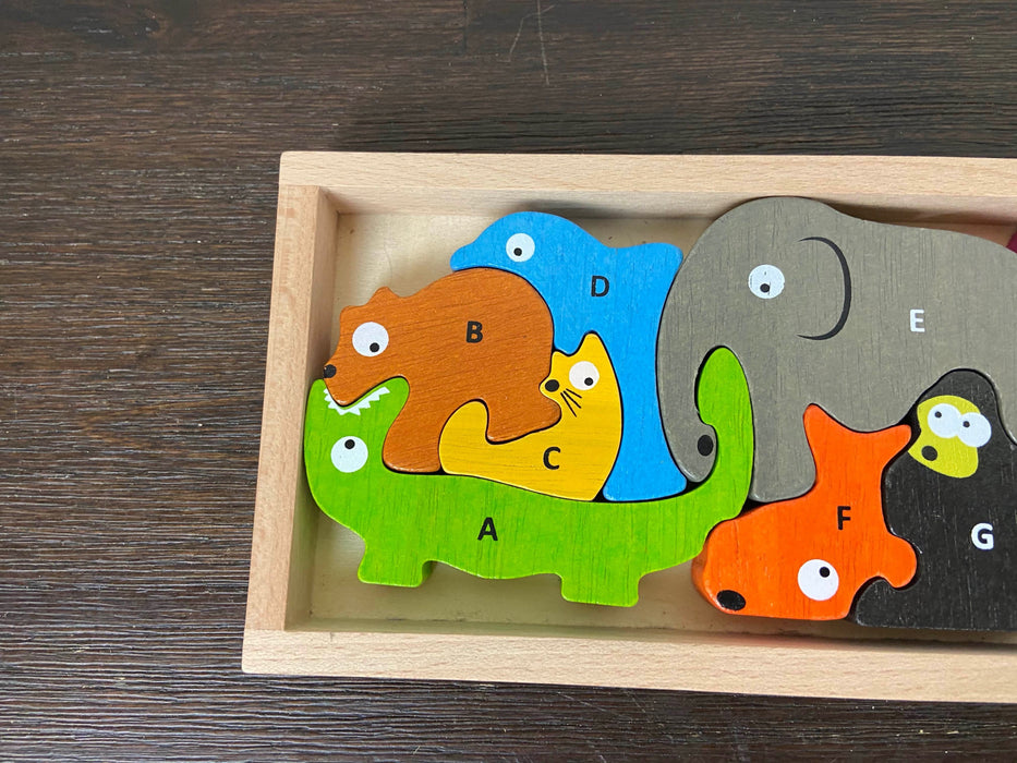 secondhand Animal Puzzle Blocks