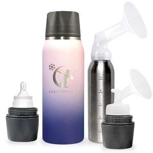  Breastmilk Chiller Reusable Storage Container by CERES CHILL, Cooler - Keeps Milk at Safe temperatures for 20+ Hours