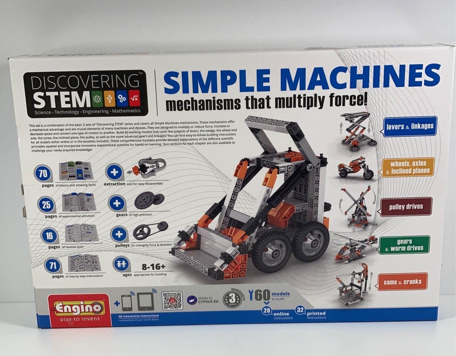 used Engino Stem Simple Machines Set