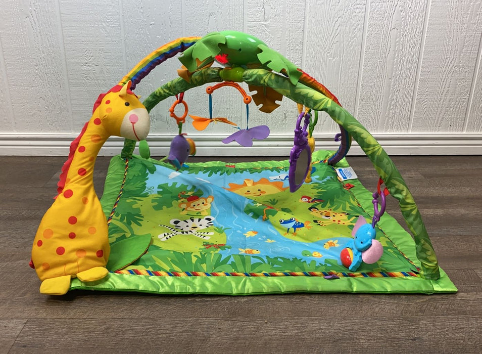 used Fisher Price Rainforest 1-2-3 Musical Gym