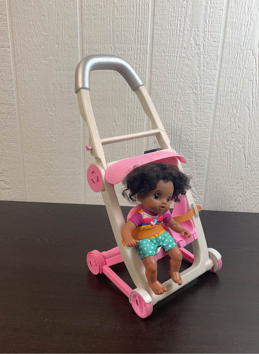 used Baby Alive Littles Push ‘N Kick Stroller