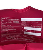 Shop Konfidence Original Swim Jacket, Small( 1.5-3 years), Pink Hibiscus Oahu at GoodBuy Gear