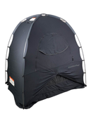 secondhand SlumberPod 3.0 Sleep Canopy, Black with Grey Accents