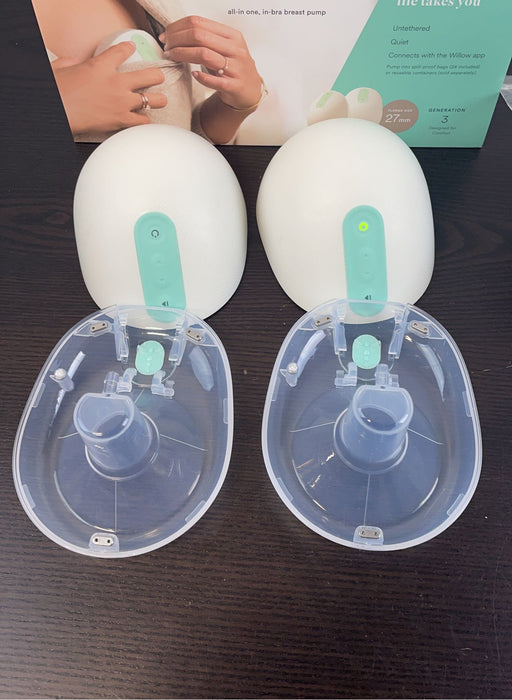 secondhand Willow Wearable Breast Pump, Gen 3