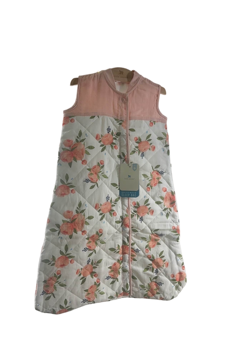 Shop Little Unicorn Cotton Muslin Sleep Bag, Medium, Quilted, Watercolor Roses at GoodBuy Gear
