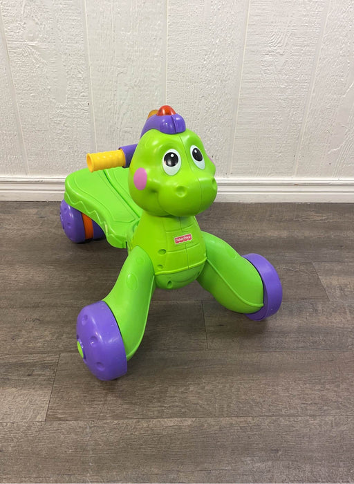 used Fisher Price Go Baby Go! Stride To Ride Dino