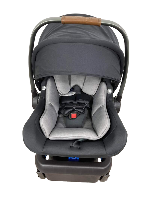 used Nuna Pipa Lite Infant Car Seat, Caviar, 2021