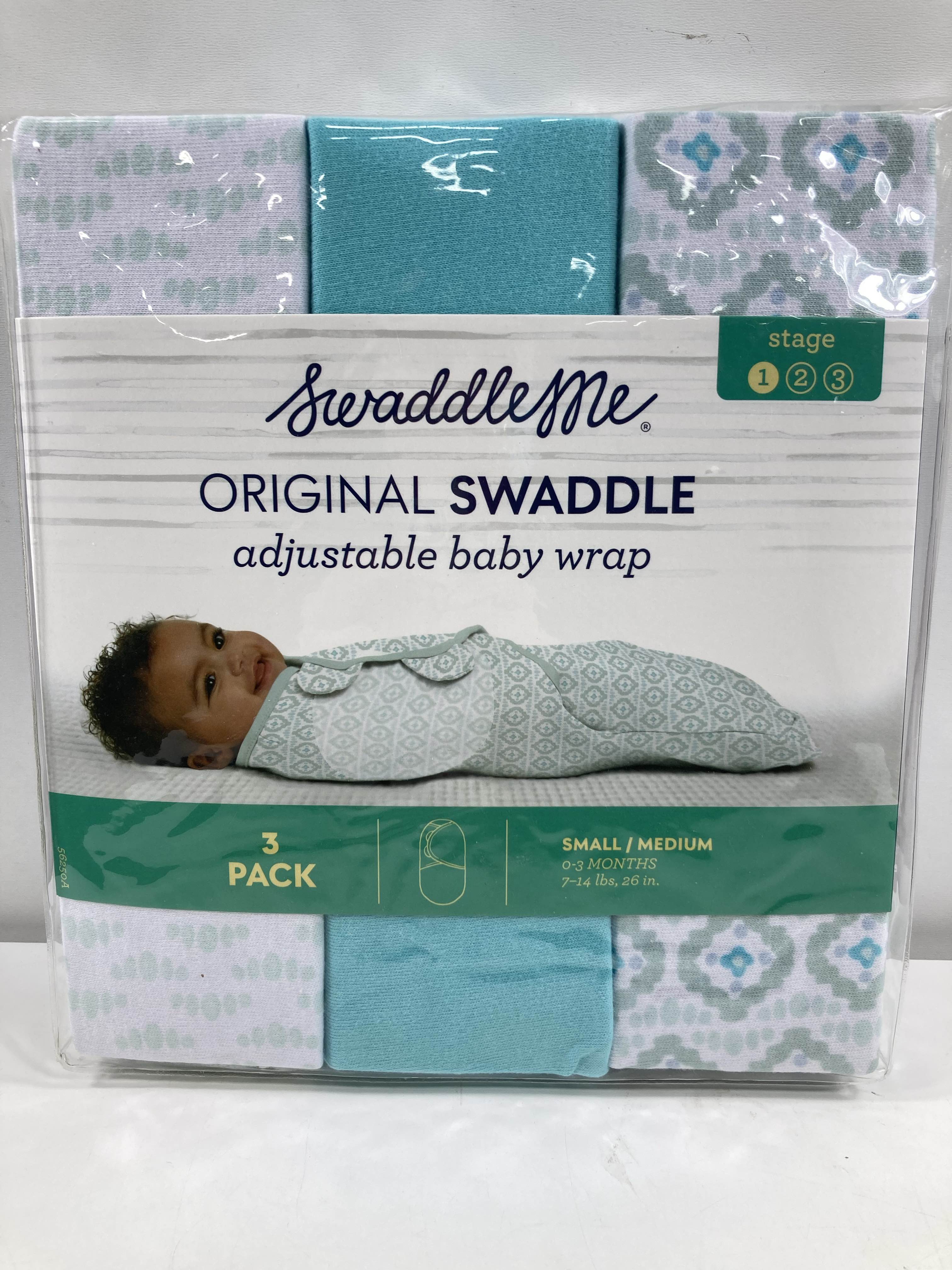 SWADDLE ME Adjustable Baby Wrap Stage 1 (7-14 lbs, 0-3 Months, 26
