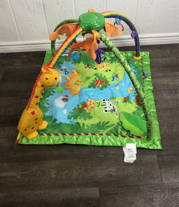 used Fisher Price Rainforest 1-2-3 Musical Gym