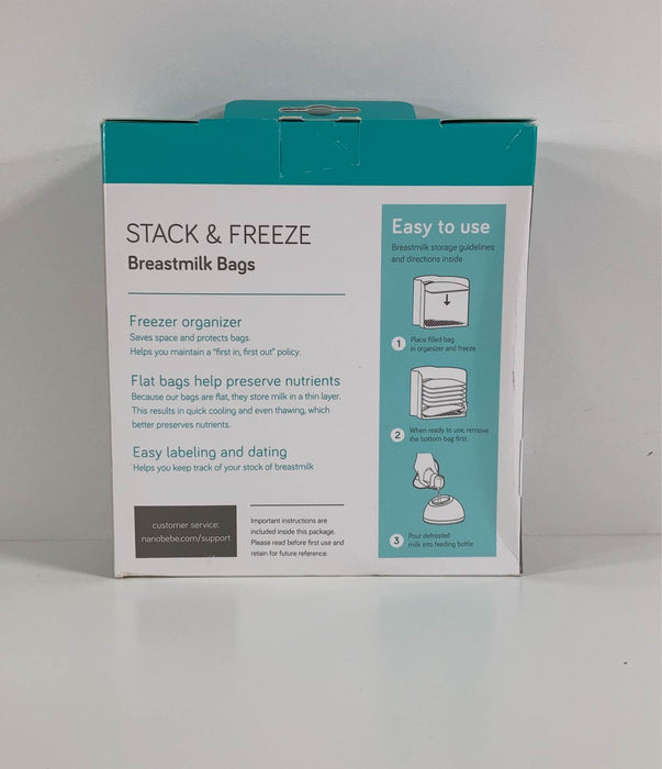Shop Nanobébé Breastmilk Storage Bags 50-Pack at GoodBuy Gear
