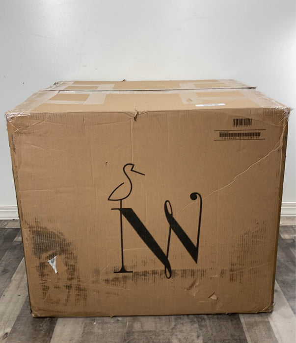 secondhand Nursery Works Sleepytime Rocker, Performance Cream Eco-Weave With Light Legs