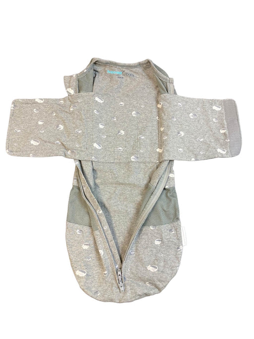 secondhand Happiest Baby Sleepea Swaddle, Small, Graphite Gray Planets