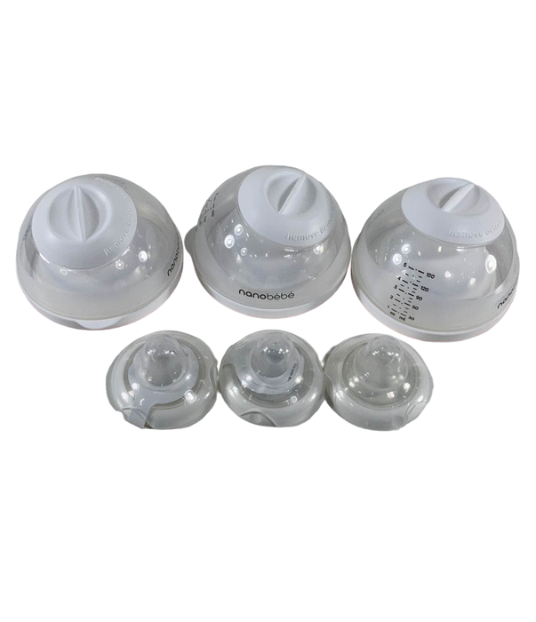 Shop Nanobébé Breastmilk Baby Bottles 3-Pack, Pink at GoodBuy Gear