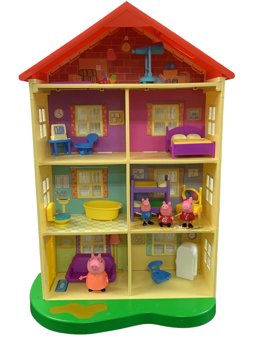 used Peppa Pig Lights & Sounds Family Home