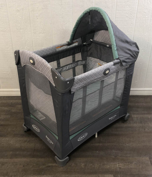 used Graco Travel Lite Crib, With Stages