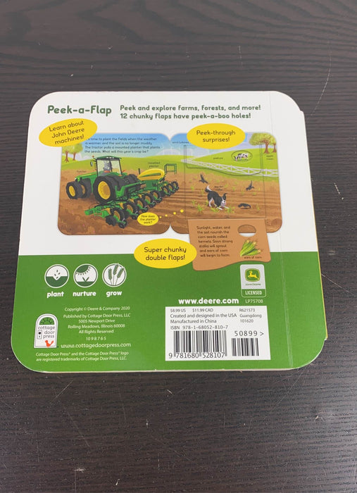 secondhand Board Book, Dirt a John Deere Peek-a-Flap