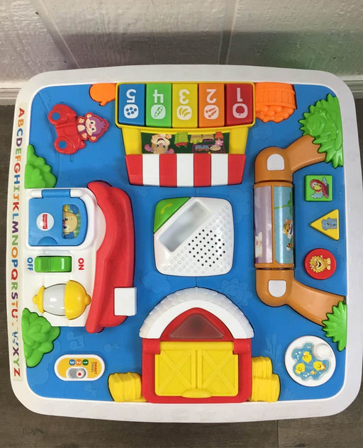 secondhand Fisher Price Laugh & Learn Learning Table, Around The Town