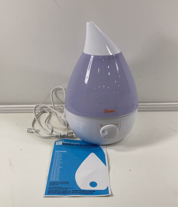 Shop Crane Ultrasonic Cool Mist Humidifier, Grey at GoodBuy Gear